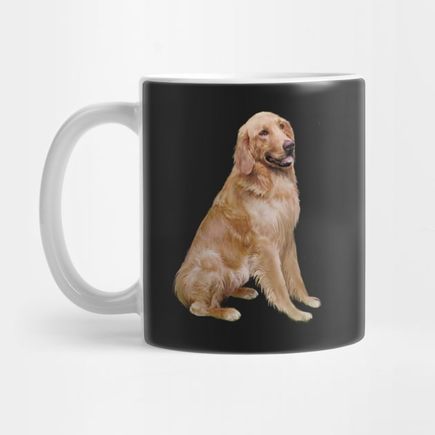 Golden Retriever (light red) - Just the Dog by Dogs Galore and More